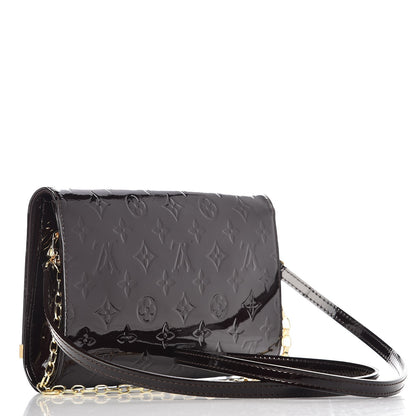Louis Vuitton Vernis Ana Clutch Amarante 4 of 9