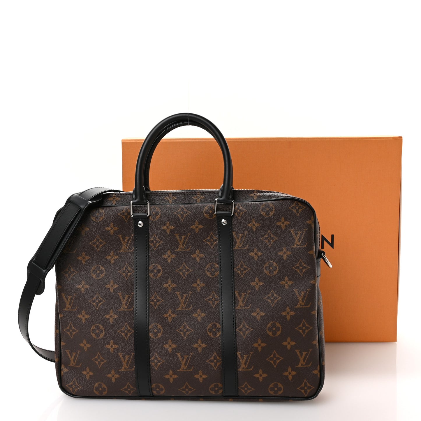 Monogram Macassar Porte-Documents Voyage PM