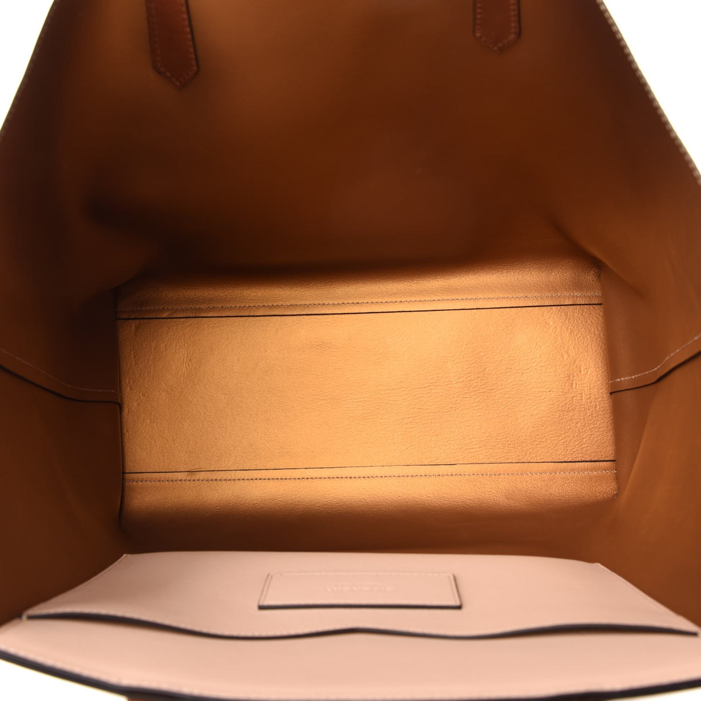Calfskin Medium GV Shopper Tote Powder