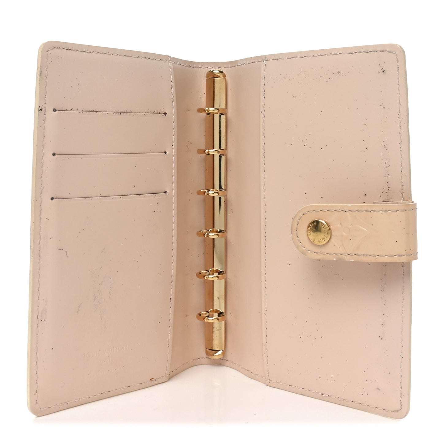 Vernis Small Ring Agenda Cover Marshmallow