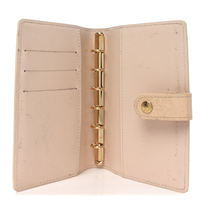 Louis Vuitton Vernis Small Ring Agenda Cover Marshmallow 5 of 6