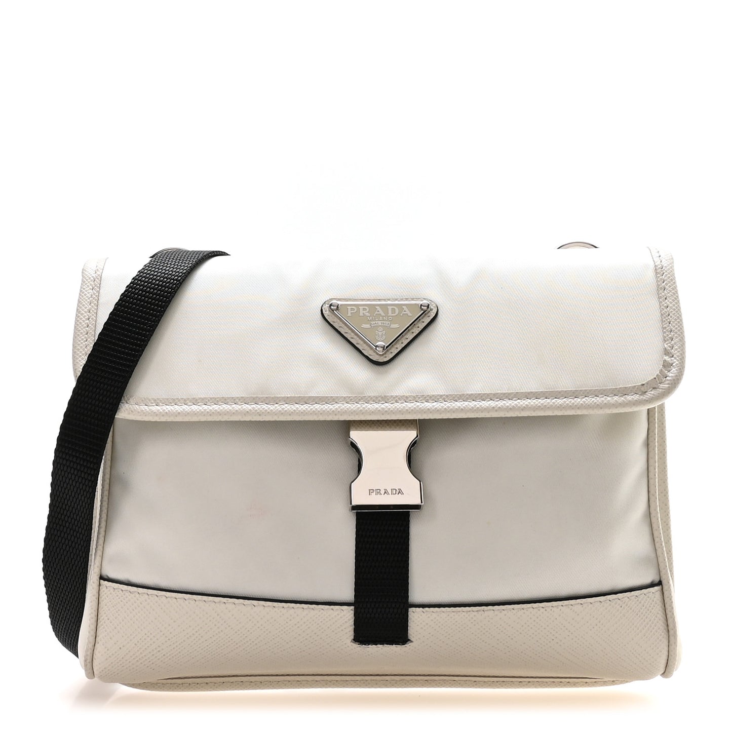 Re-Nylon Saffiano Smartphone Case Crossbody Talco