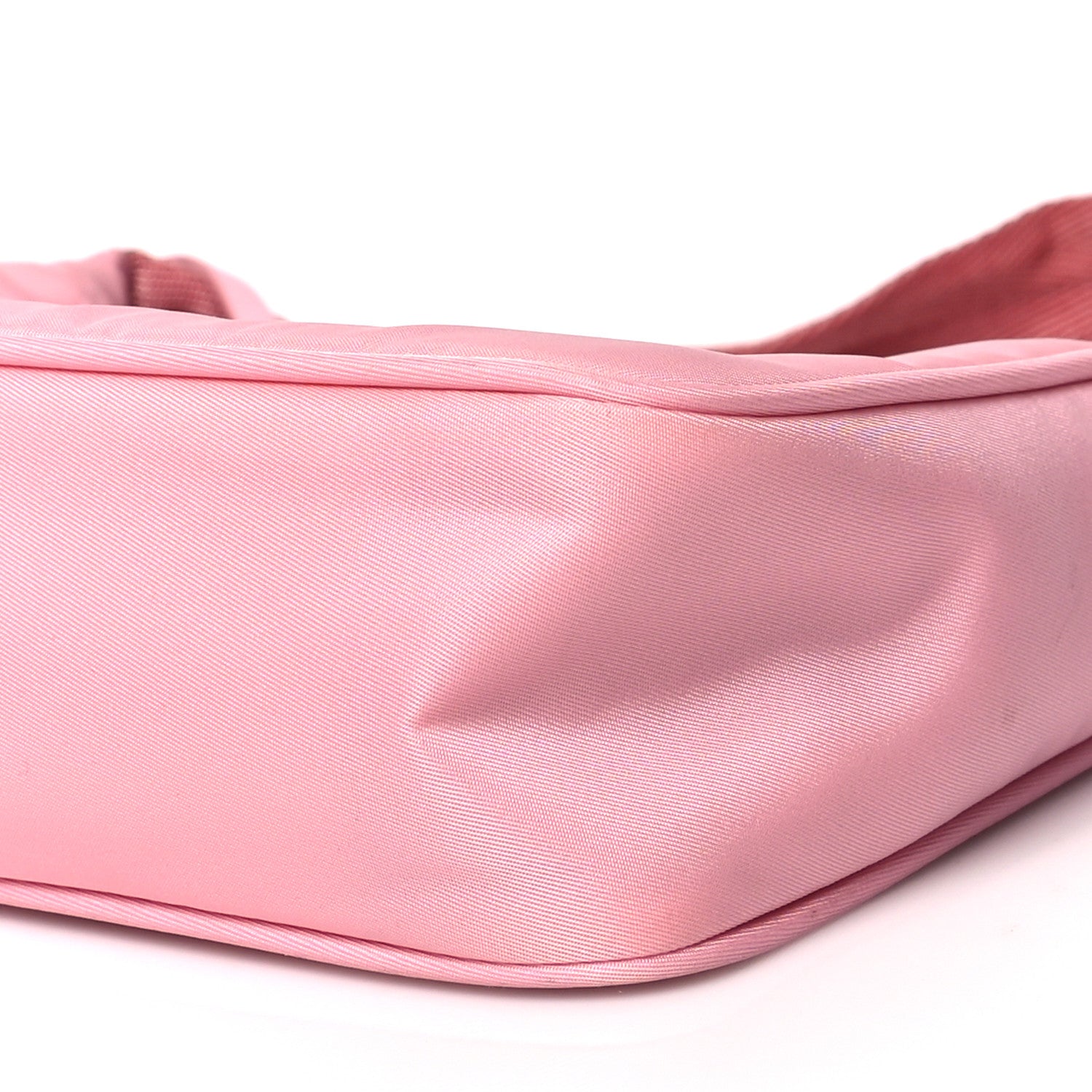 Prada Tessuto Nylon Saffiano Mini Re-Edition 2000 Bag Rosa 11 of 11
