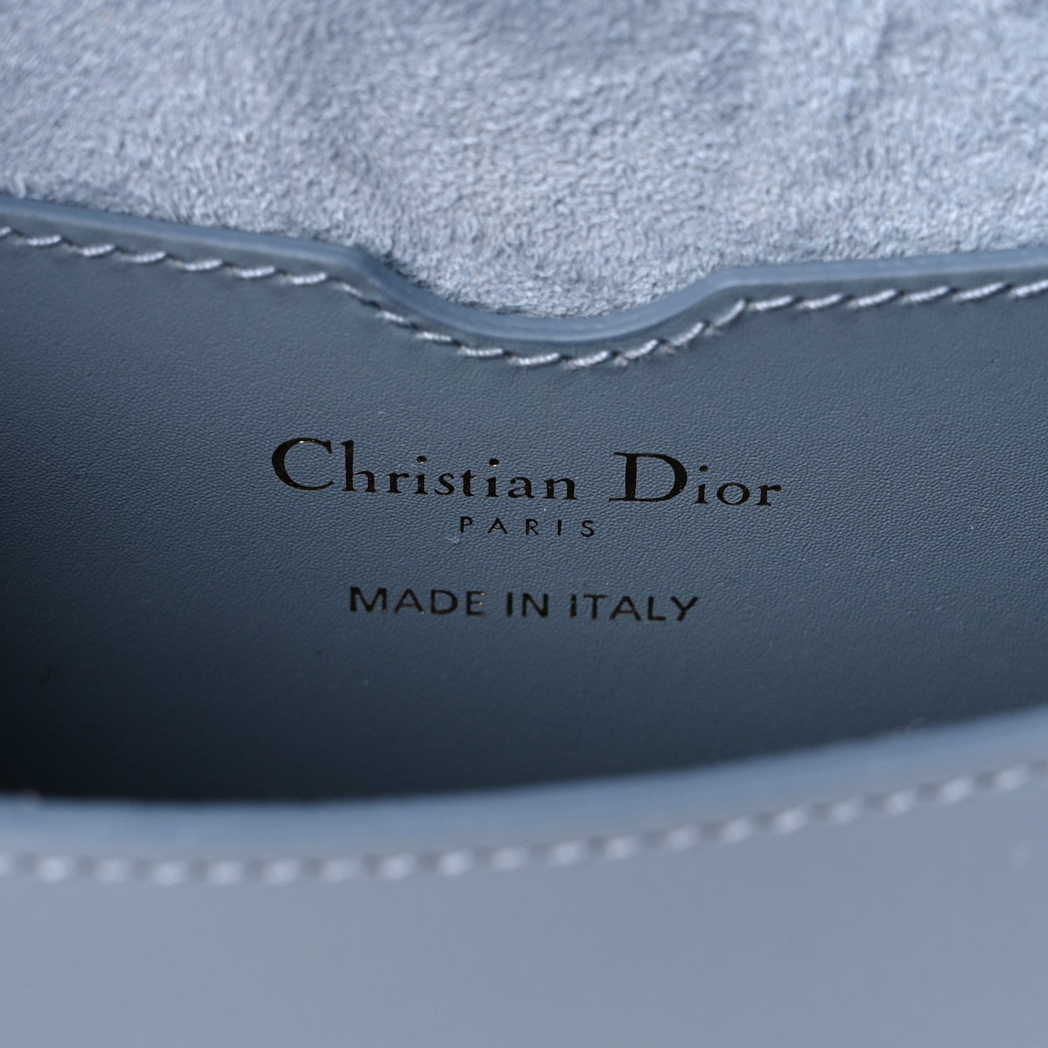 Christian Dior Box Calfskin Small Bobby Bag Cloud Blue 6 of 9