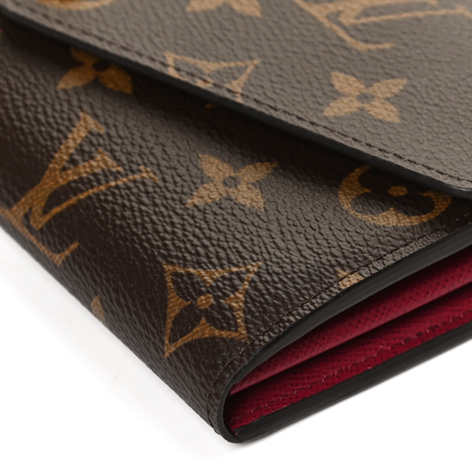 Louis Vuitton Monogram Sarah Wallet NM Fuchsia 9 of 11