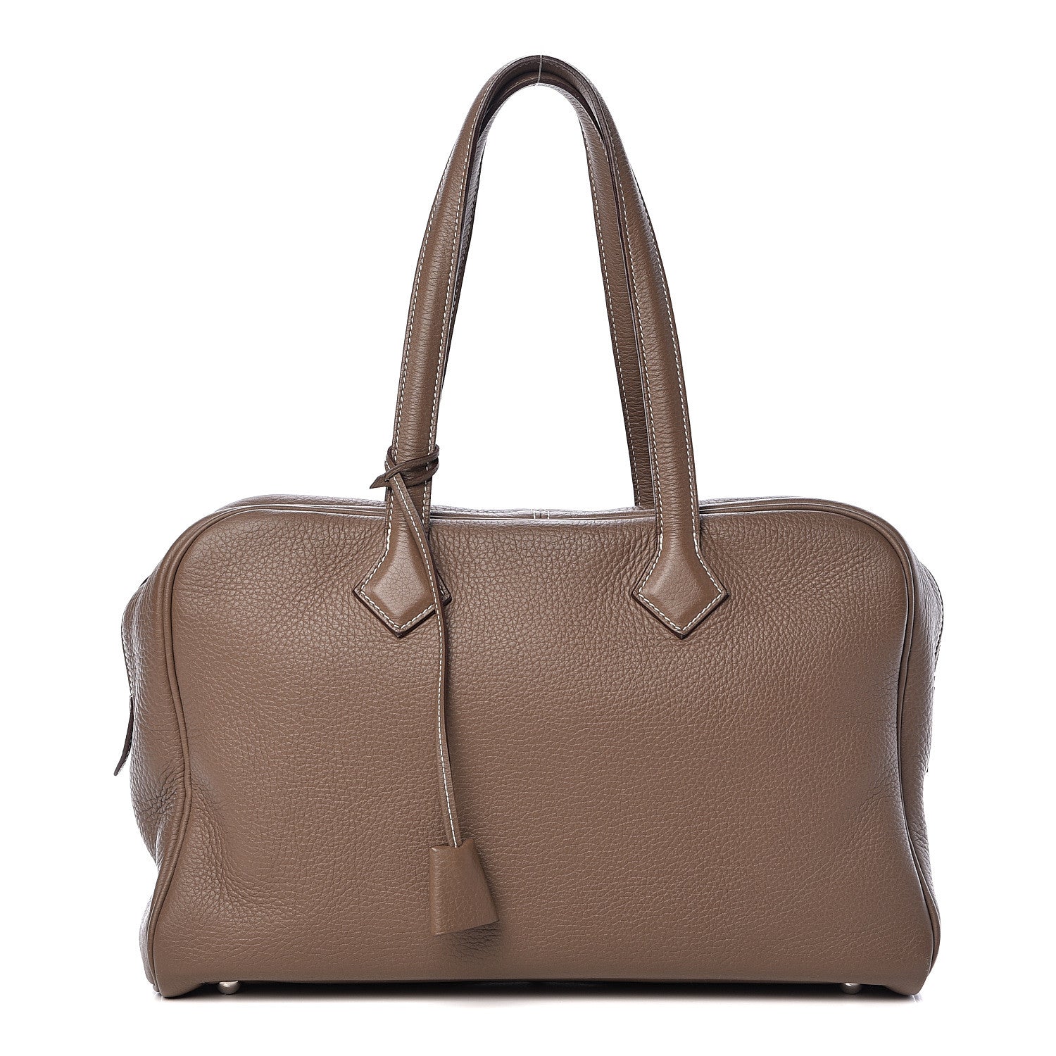 Hermes Taurillon Clemence Victoria II 35 Etoupe 1 of 14