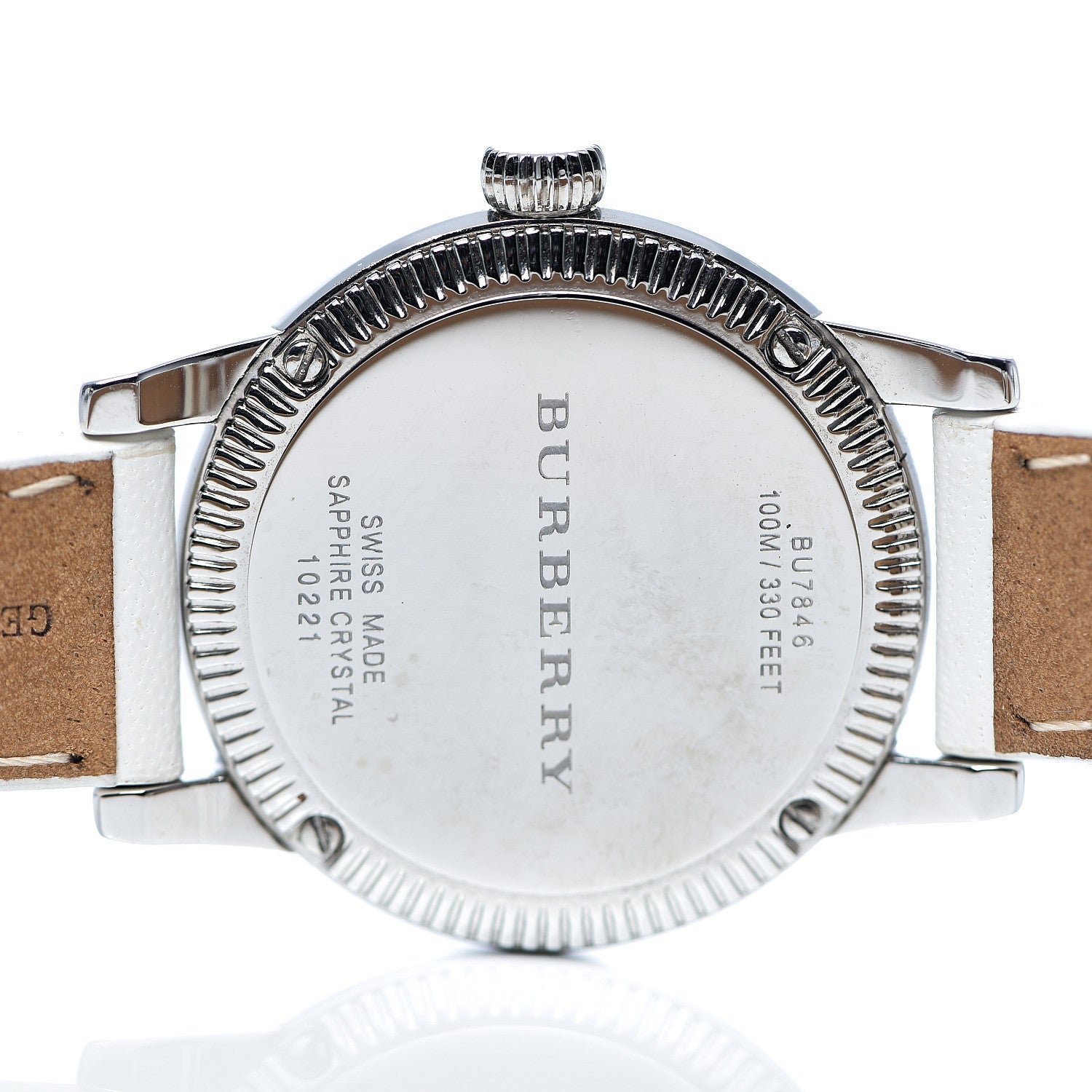 Burberry Stainless Steel Calfskin 30mm Double Wrap Quartz Watch BU7846 4 of 6