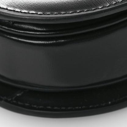 Celine Shiny Calfskin Triomphe Mini Besace Clea Black 10 of 11