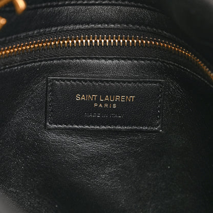Saint Laurent Padded Lambskin Small Le 5 A 7 Supple Hobo Black 6 of 10
