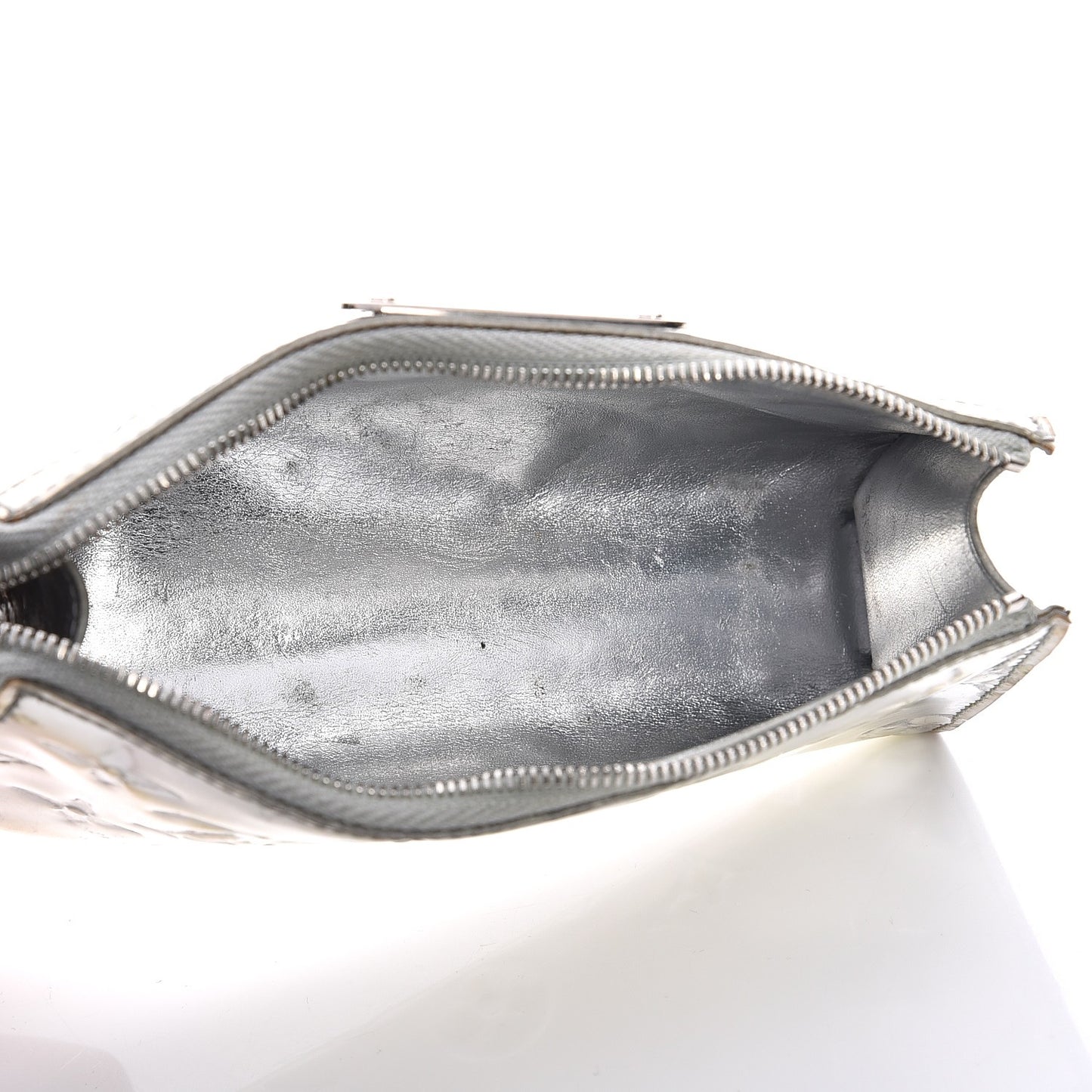 Monogram Miroir Trousse Cosmetic Bag Silver