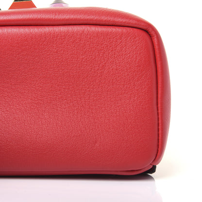 Fendi Vitello Dolce Studded Mini Backpack Fiamma Multicolor 13 of 15