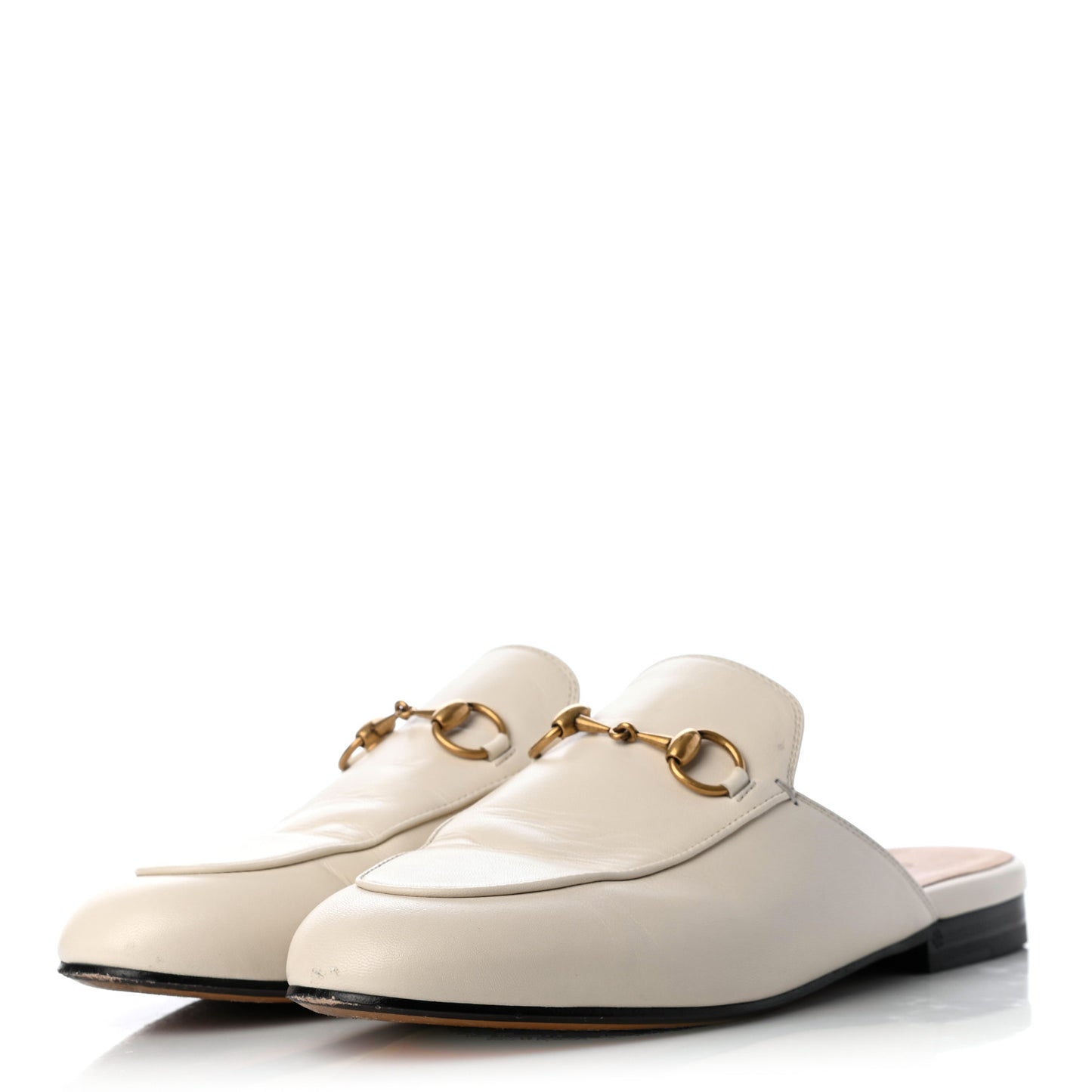 Malaga Kid Womens Princetown Slippers 36.5 Mystic White