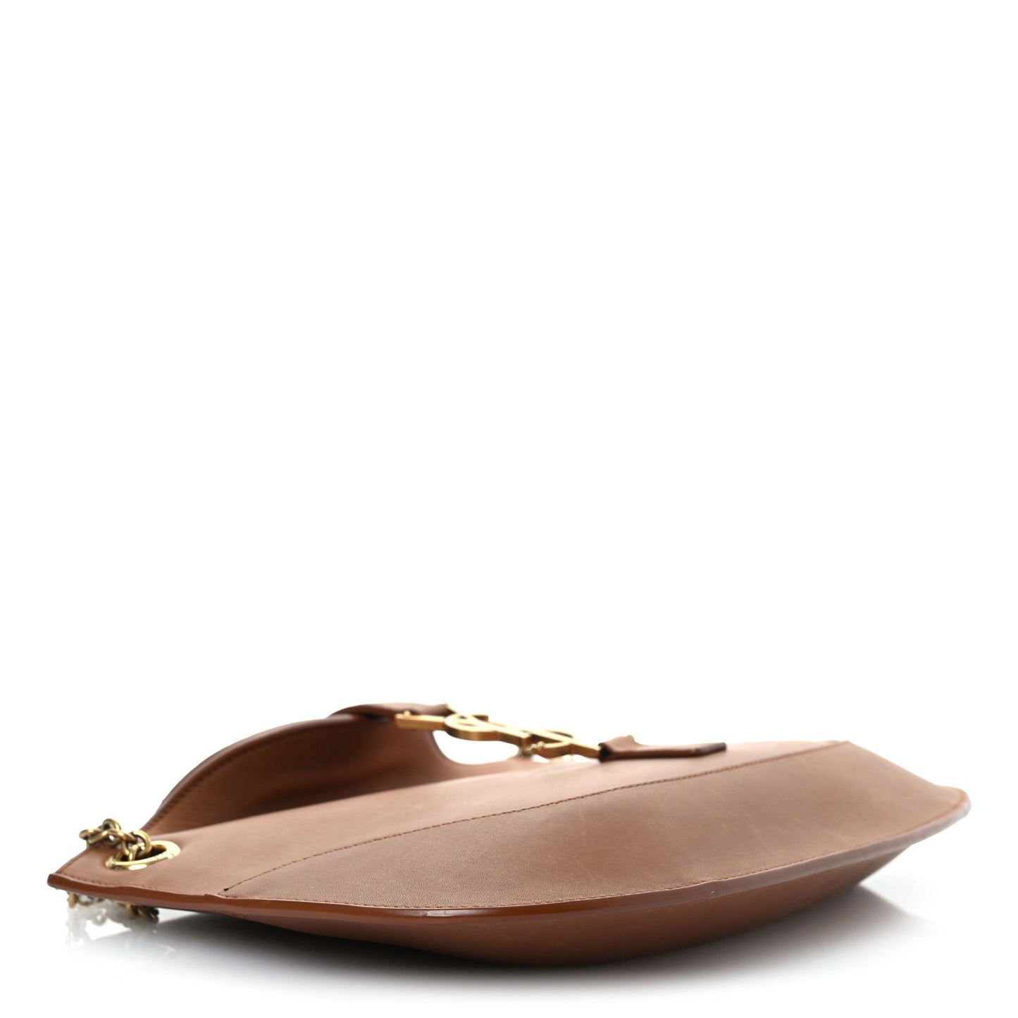 Smooth Calfskin Small Sienna Shoulder Bag Brick