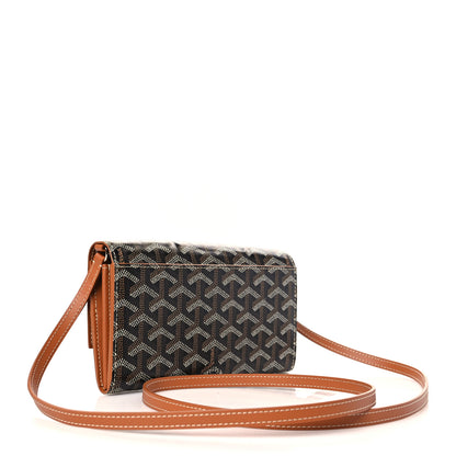 Goyard Goyardine Varenne Continental Wallet Black Gold 3 of 8