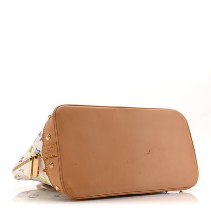 Louis Vuitton Monogram Multicolor Alma White 4 of 10