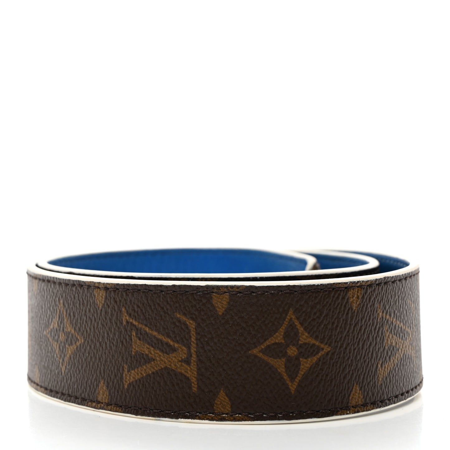 Monogram Bandouliere Shoulder Strap Blue