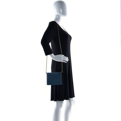 Bottega Veneta Nappa Intrecciato Chain Wallet Brighton 3 of 15