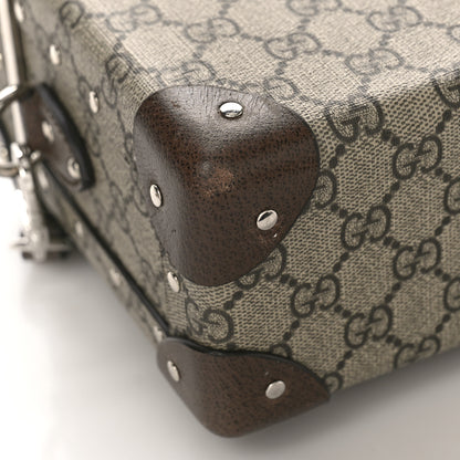 Gucci GG Supreme Monogram Globe-Trotter Beauty Case Brown 8 of 9