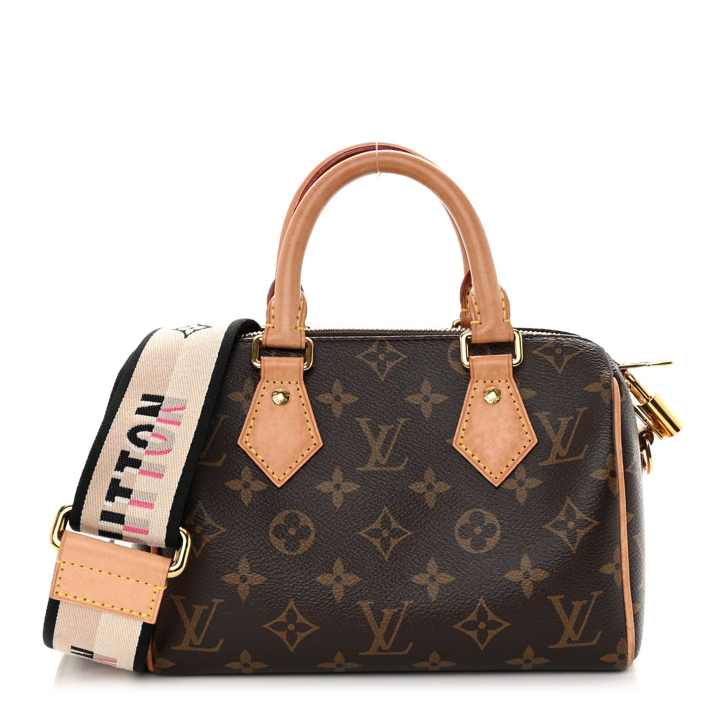 Monogram Speedy Bandouliere 20 Black