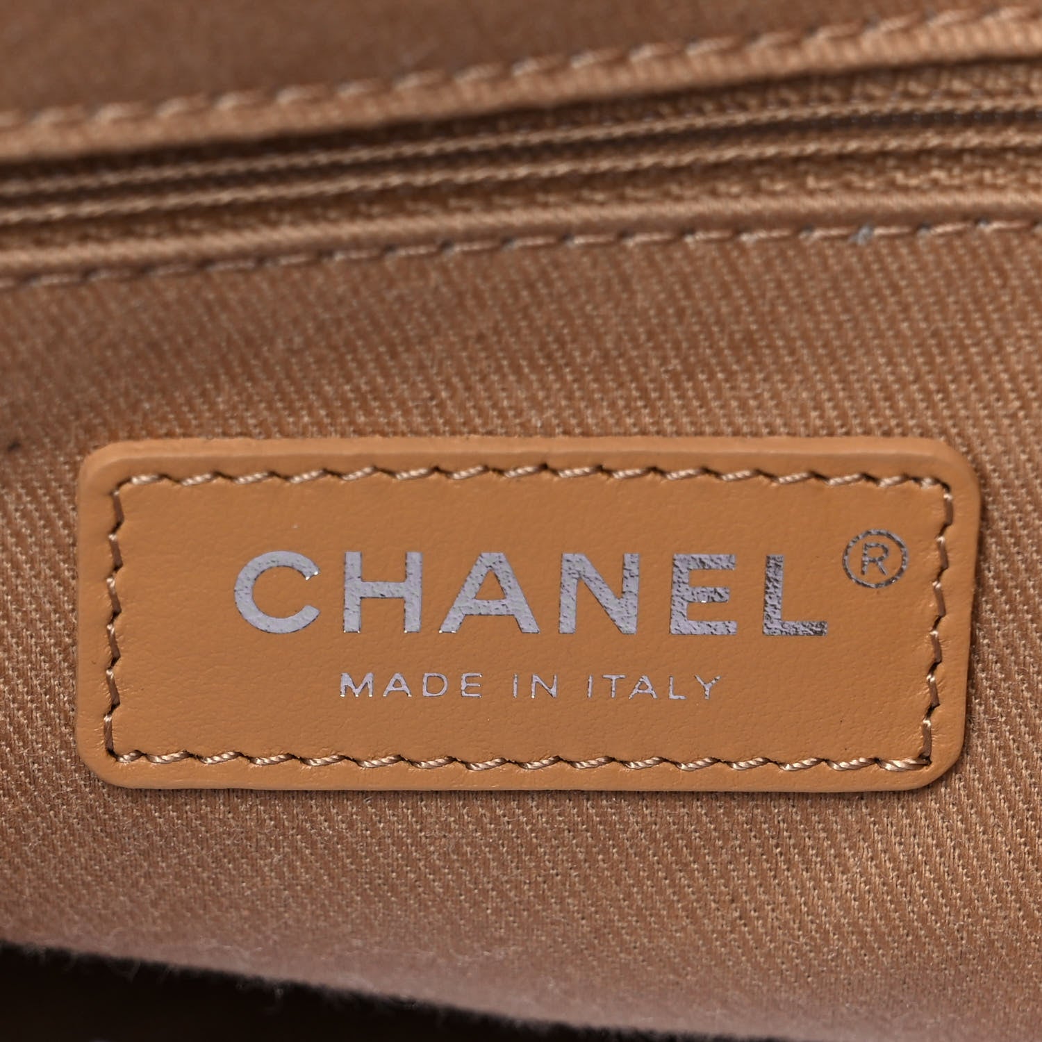 Chanel Mixed Fibers Small Deauville Tote Beige 7 of 10