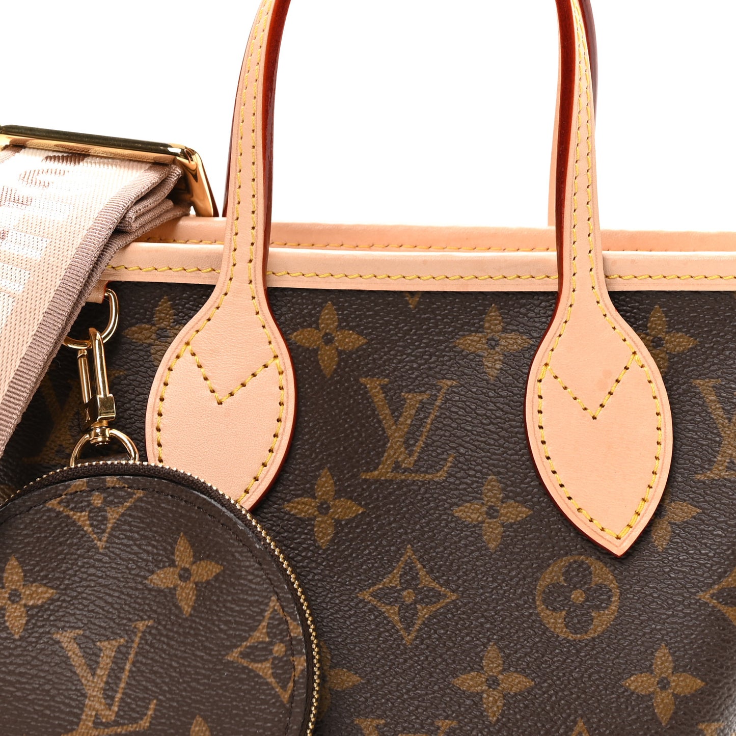 Monogram Neverfull BB Beige
