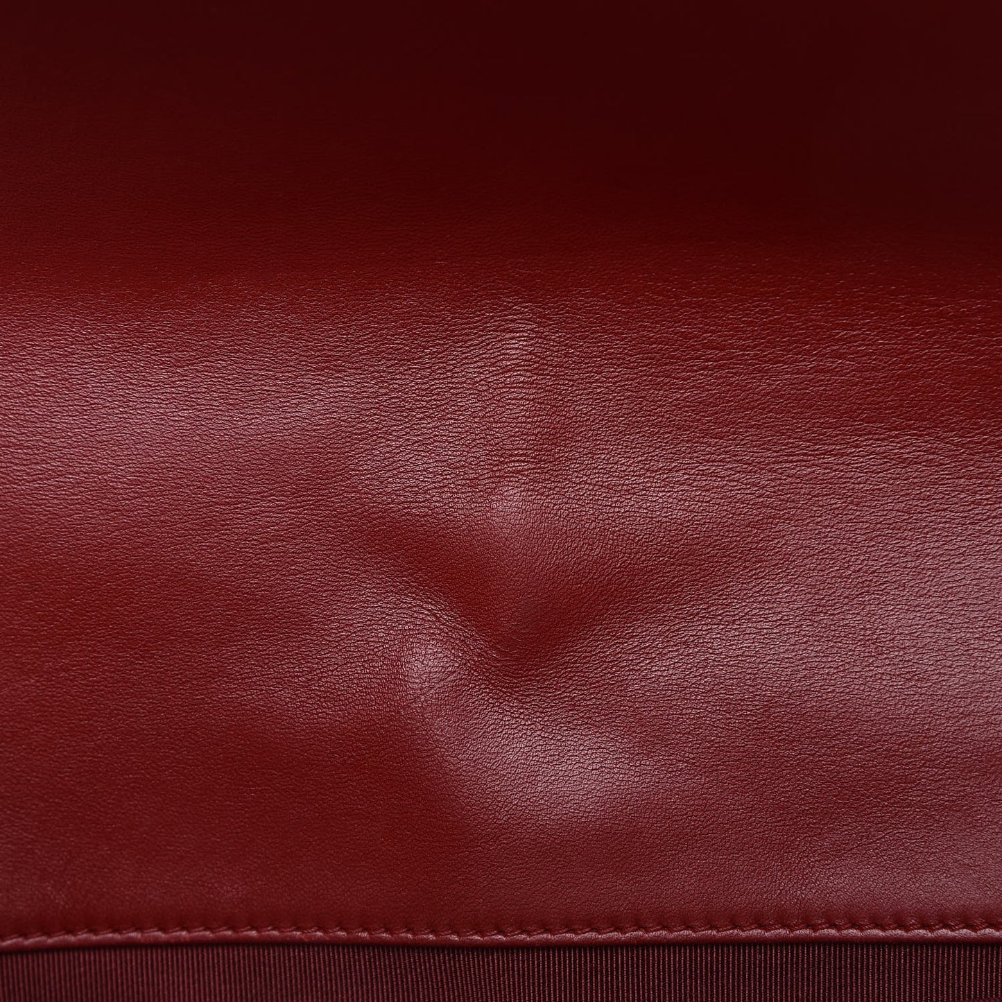 Lambskin Quilted Medium Boy Flap Red