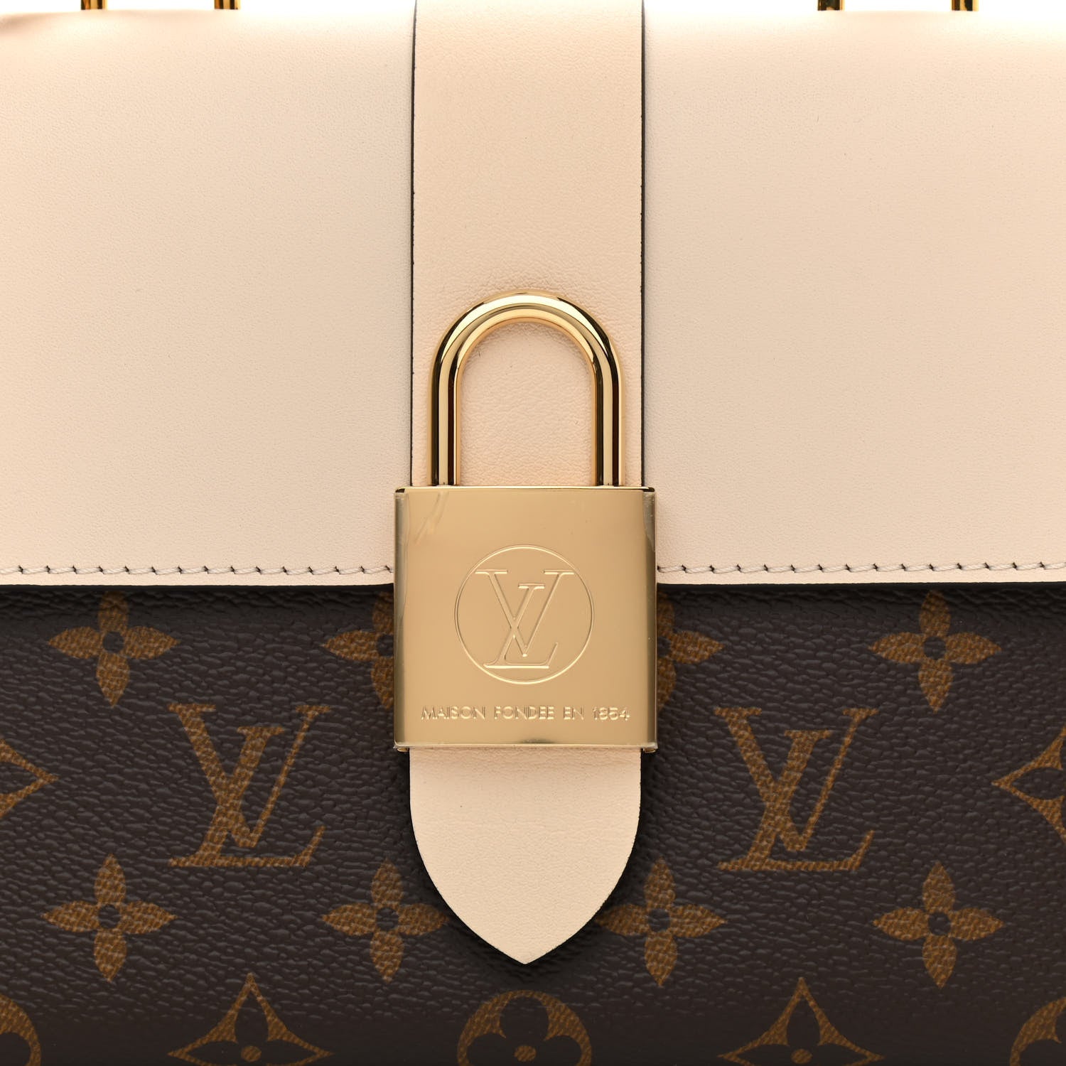 Louis Vuitton Monogram Locky BB Creme 8 of 10