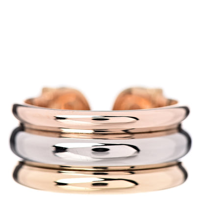 Cartier 18K Pink Yellow White Gold C De Ring 48 4.5 3 of 4