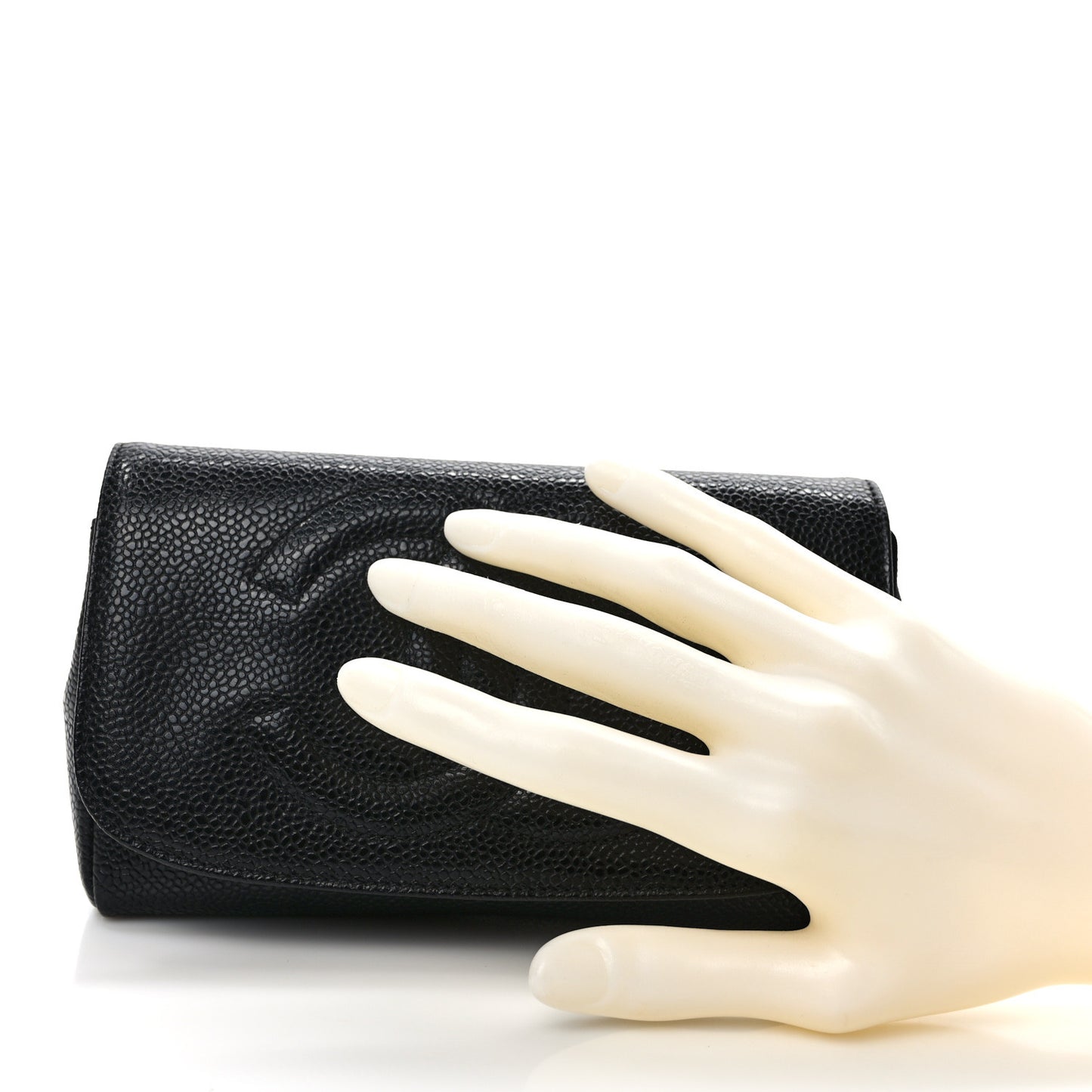 Caviar Timeless CC Clutch Black