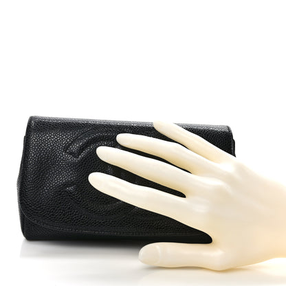 Chanel Caviar Timeless CC Clutch Black 2 of 9
