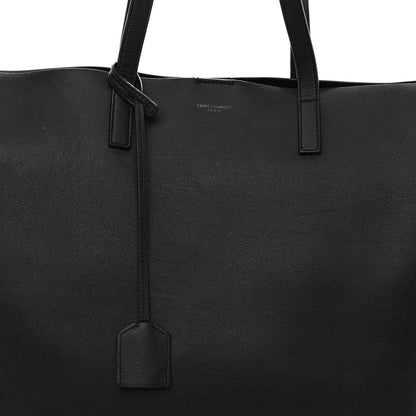 Saint Laurent Calfskin Large Shopping Tote Black 7 of 11
