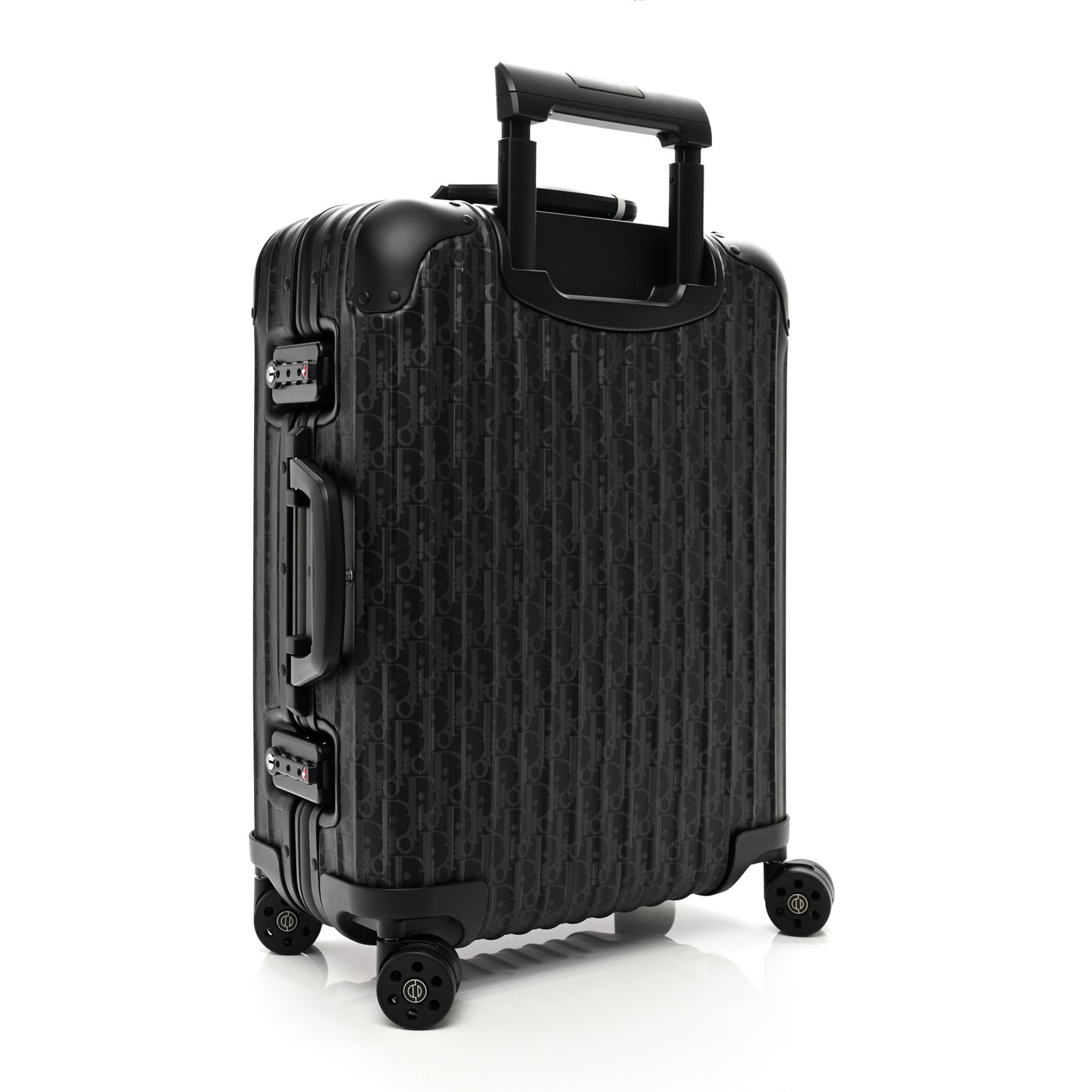 X RIMOWA Aluminum Gradient Cabin Luggage Black Multi
