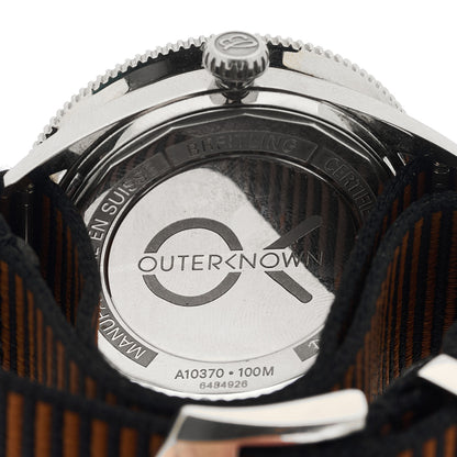 Breitling Stainless Steel Fabric 42mm Superocean Heritage 57 Automatic Watch Brown A10370A1Q1W1 4 of 5