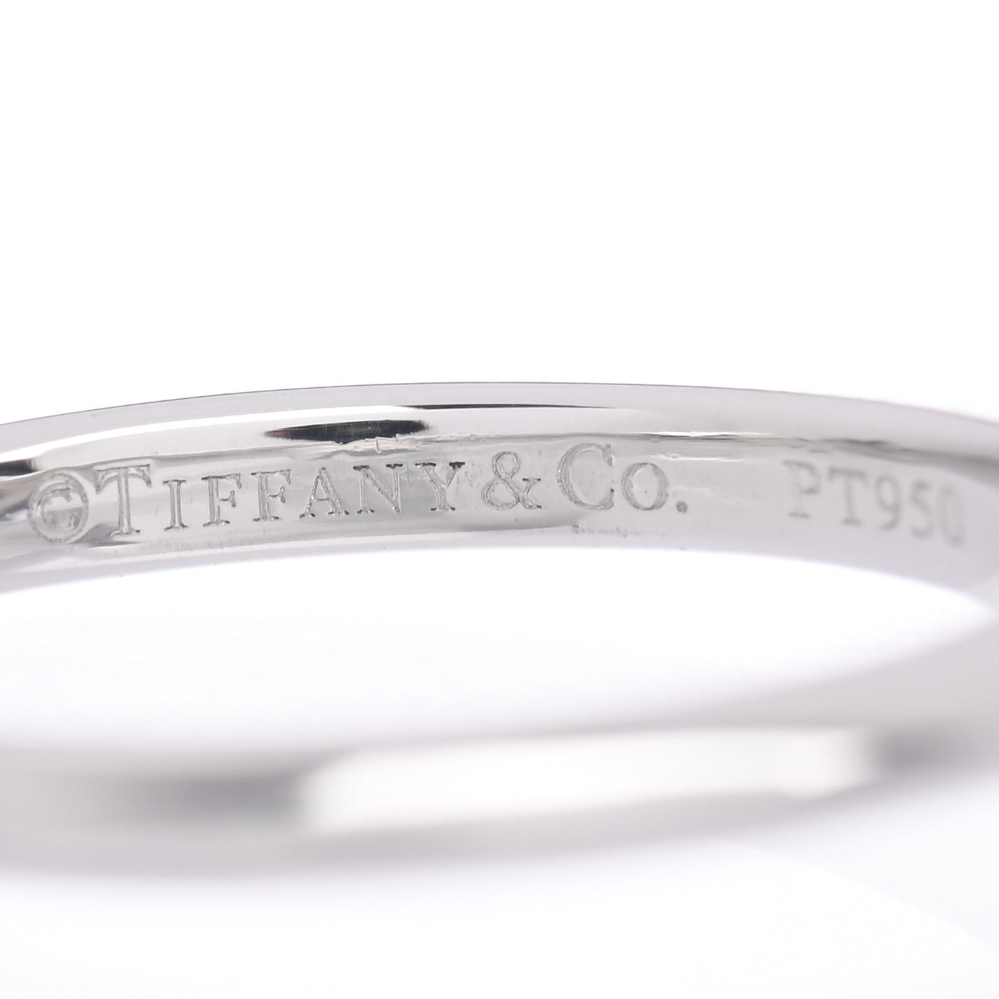 Platinum Diamond .18ct Solitaire Ring 51 5.75