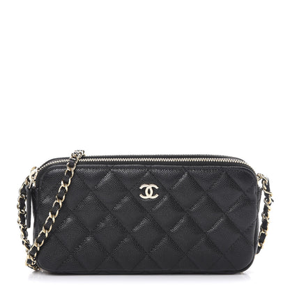 Chanel Caviar Quilted Small Clutch With Chain Black 1 of 13