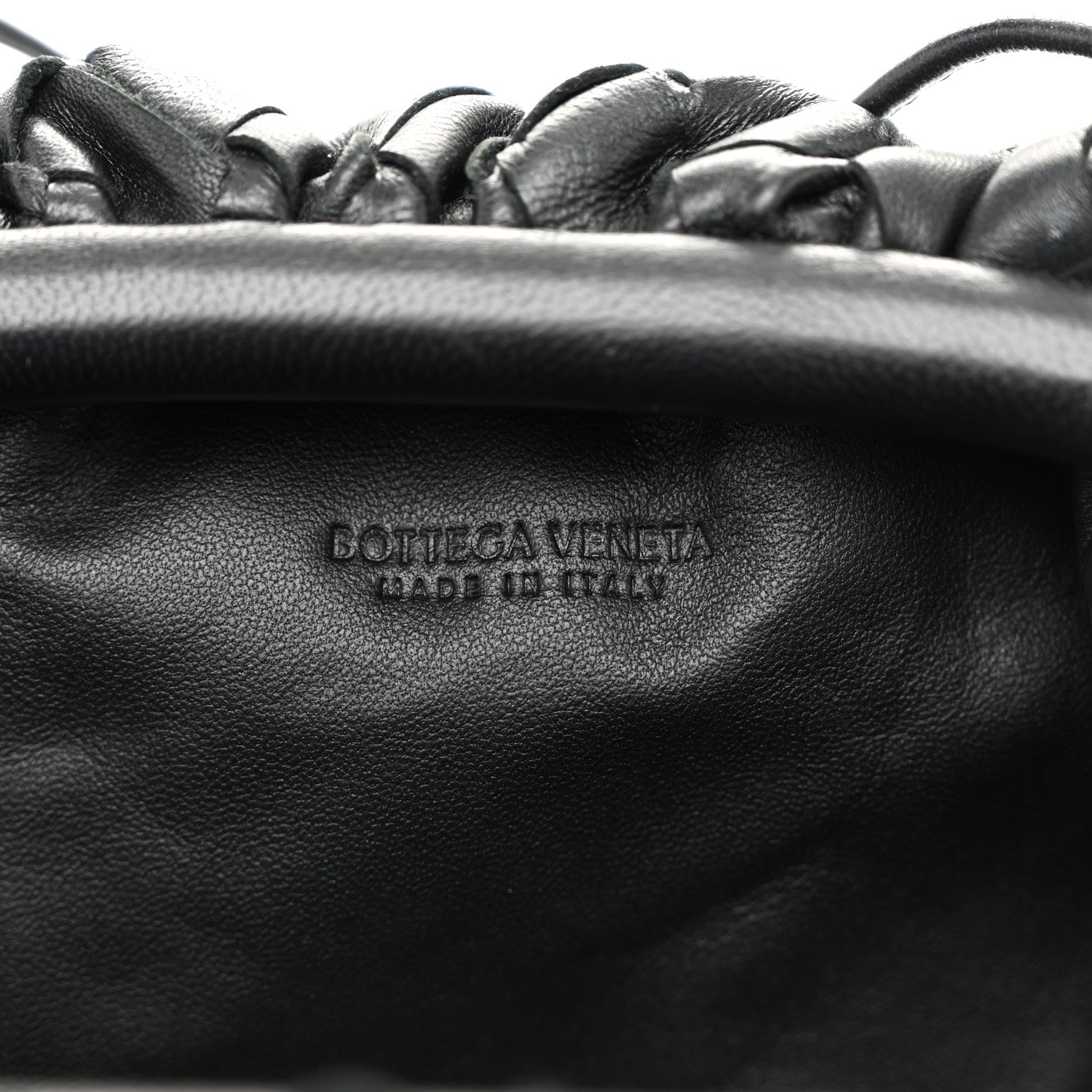 Bottega Veneta Nappa Intrecciato The Mini Pouch Black 6 of 10