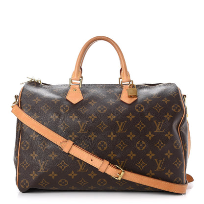 Louis Vuitton Monogram Speedy Bandouliere 35 1 of 9