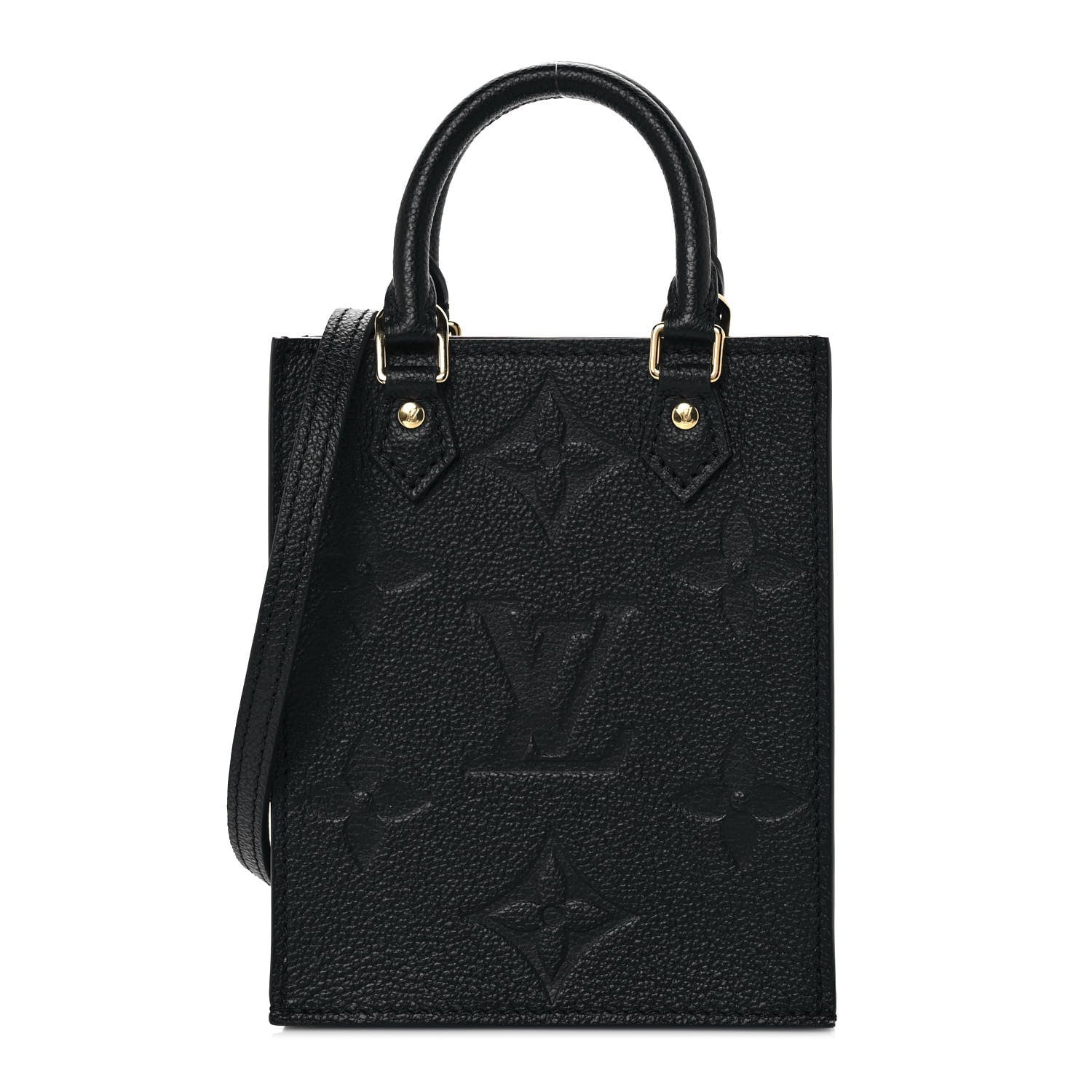 Louis Vuitton Empreinte Monogram Giant Petit Sac Plat Black 1 of 7