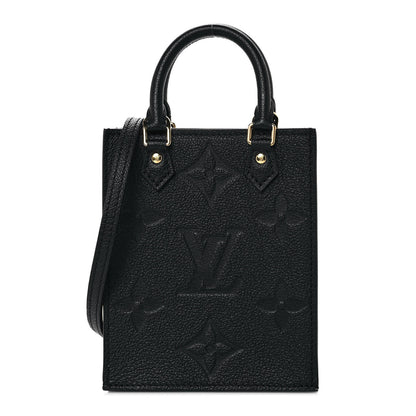 Louis Vuitton Empreinte Monogram Giant Petit Sac Plat Black 1 of 7