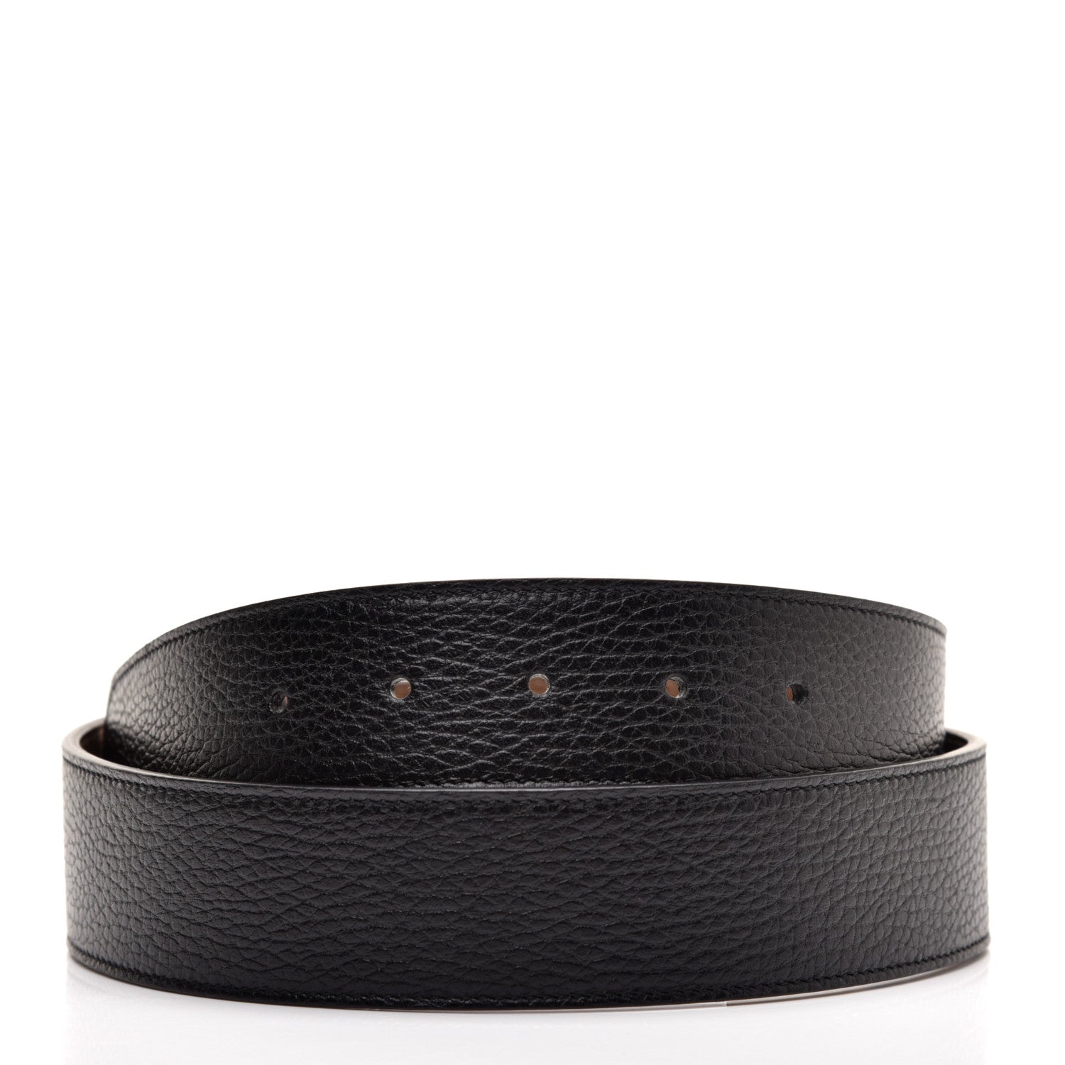 Gucci Calfskin 1973 Reversible Belt 90 36 Black Brown 3 of 7