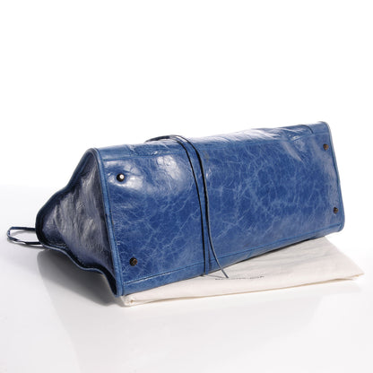 Balenciaga Chevre Work Cornflower Bleu 4 of 15