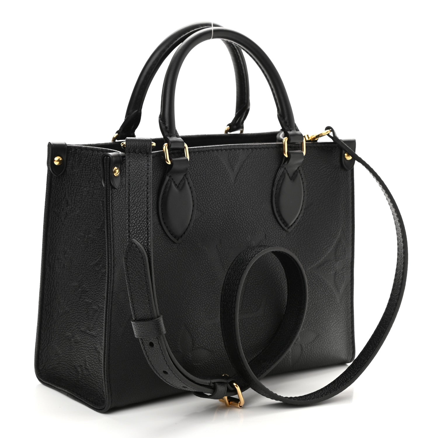 Louis Vuitton Empreinte Monogram Giant Onthego PM Black 3 of 10