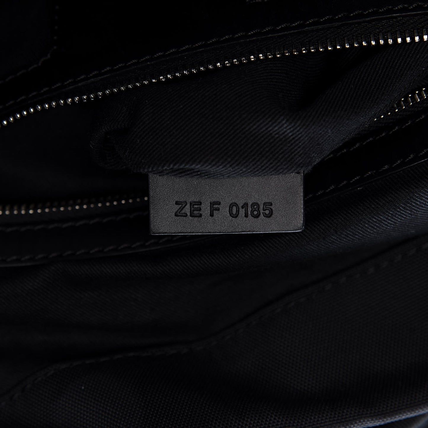 Nylon Calfskin Rider Backpack Black