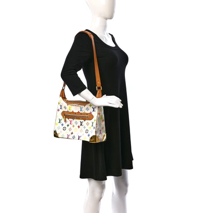 Louis Vuitton Monogram Multicolor Boulogne White 2 of 8