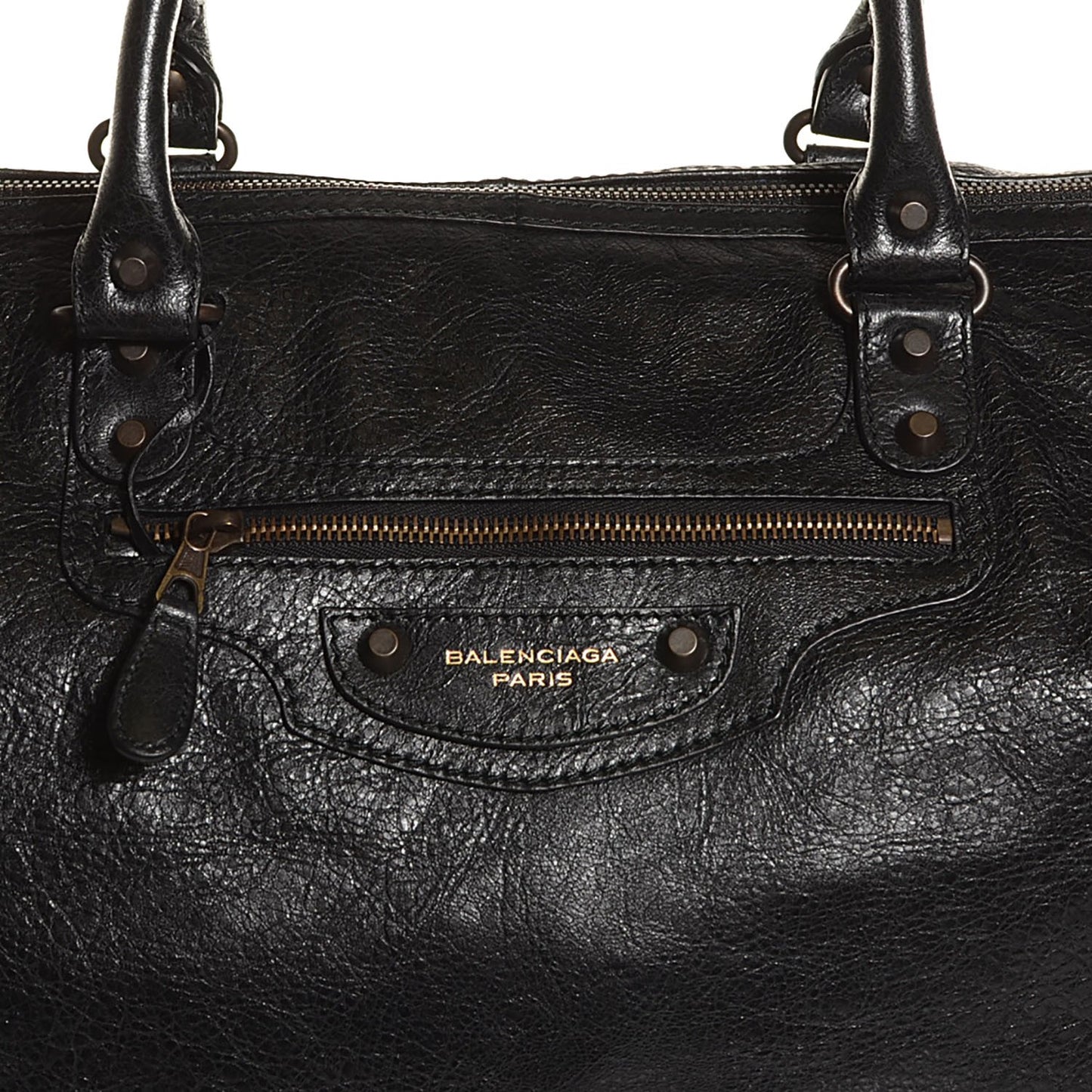 Agneau Classic Hardware Polly Black