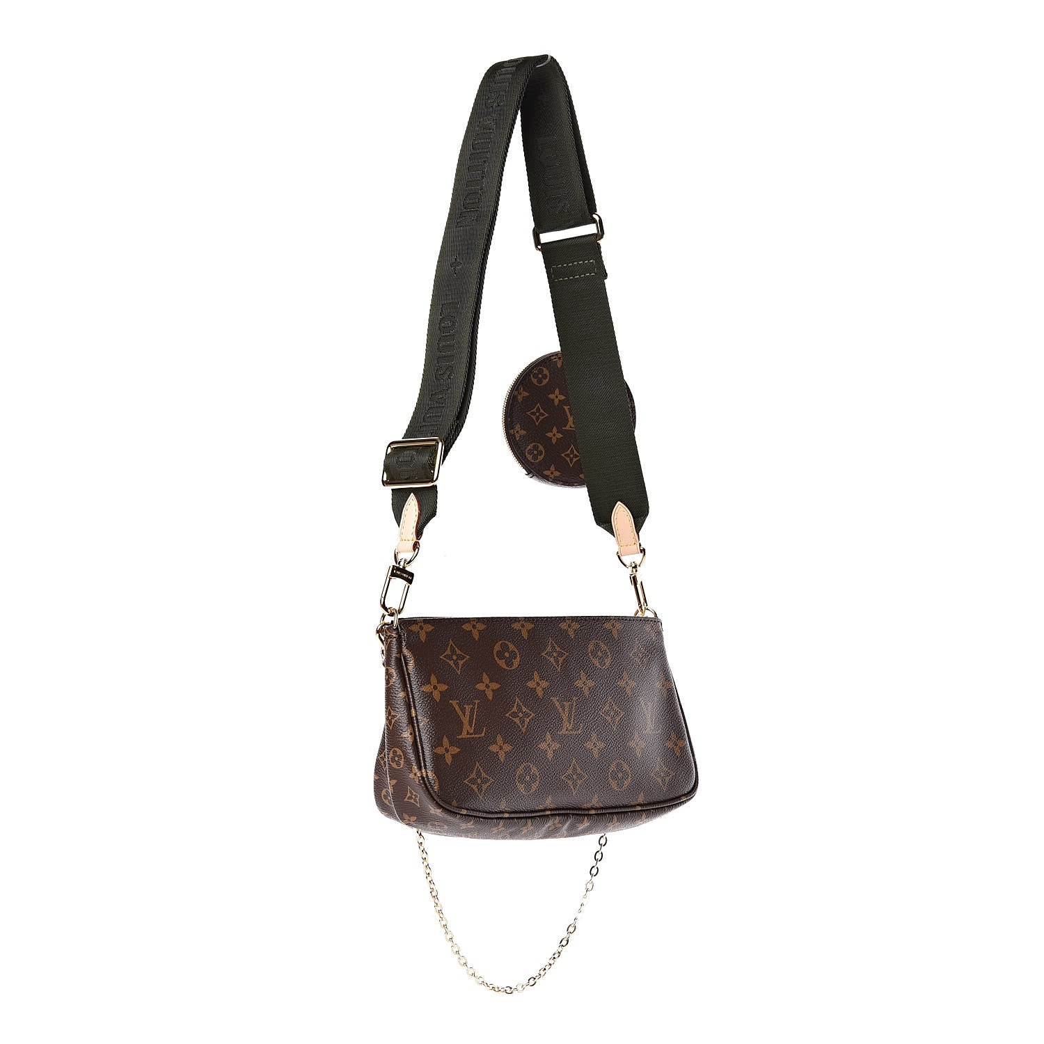 Louis Vuitton Monogram Multi Pochette Accessories Kaki 3 of 13