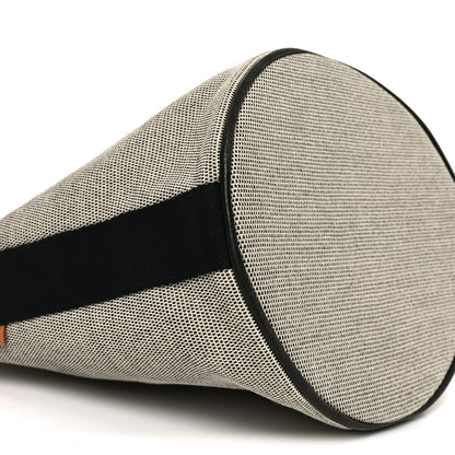 Hermes Toile Saxo PM Natural and Black 8 of 9