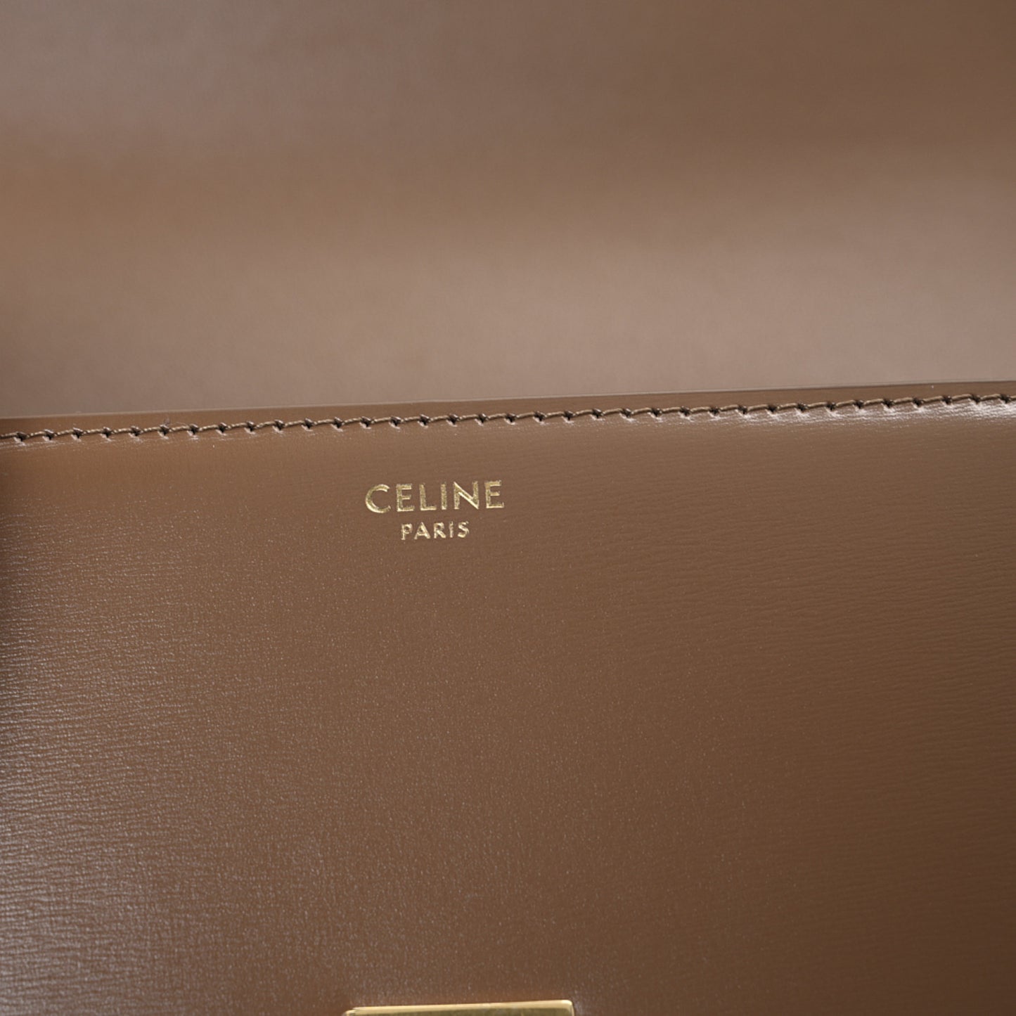 Shiny Calfskin Teen Triomphe Bronze