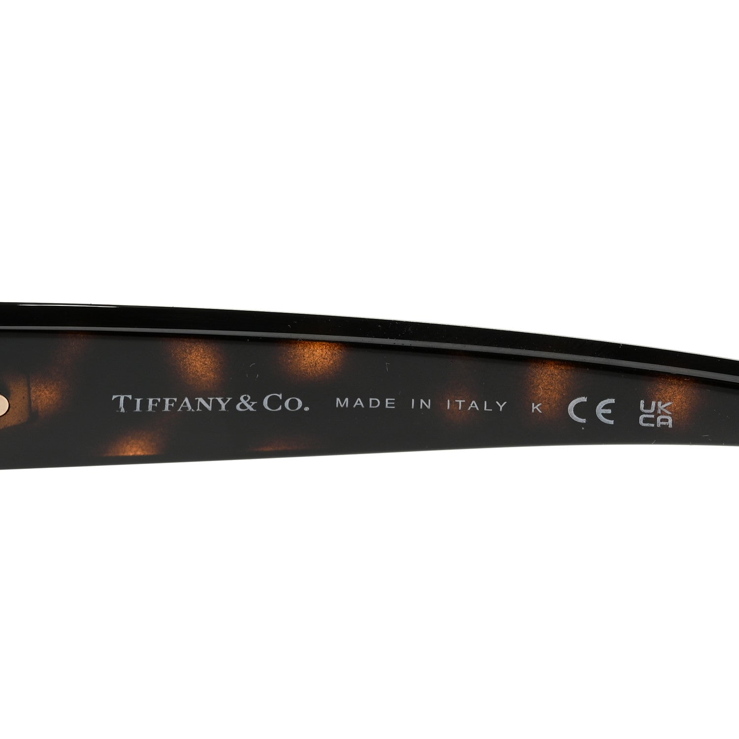 Tiffany Acetate Metal Tiffany T Tortoise Cat Eye Sunglasses TF4225U Brown Blue 6 of 8