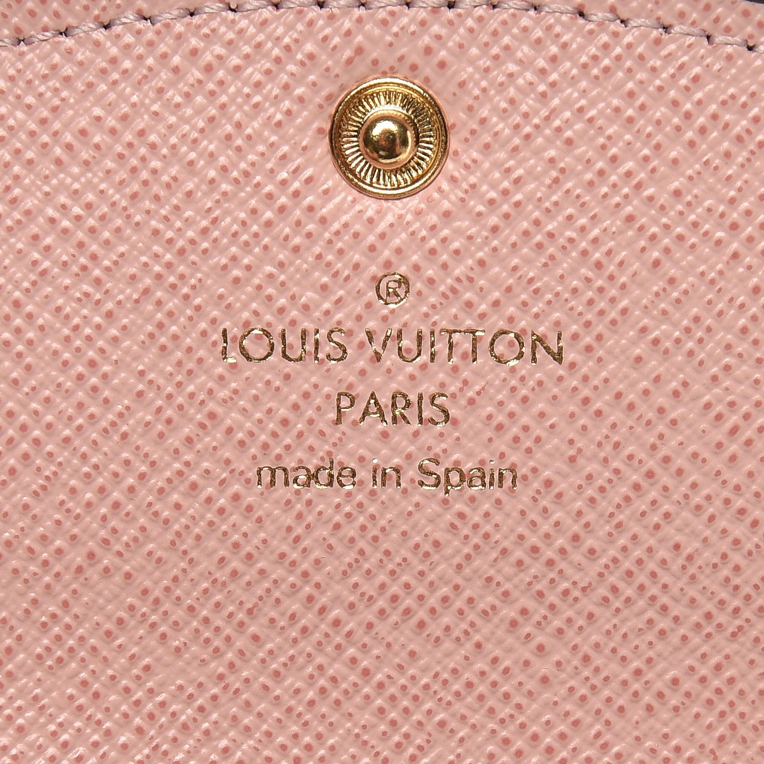 Louis Vuitton Monogram Rosalie Coin Purse Rose Ballerine 6 of 7